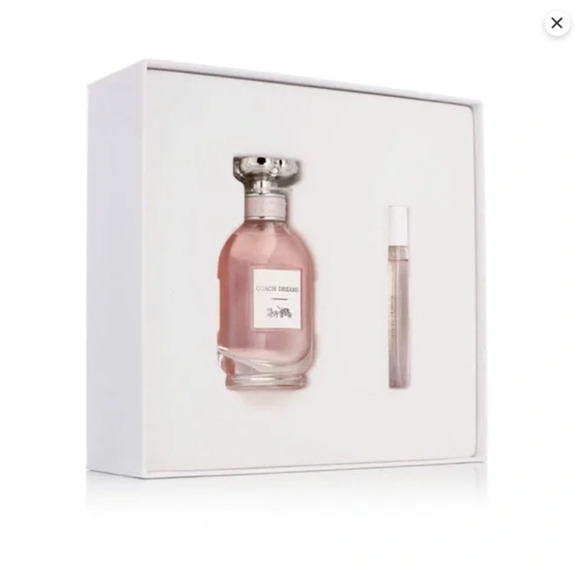 COACH Dreams by Coach Women Perfume Gift Set EDP Spray 2oz + 0.25oz MINI - Picture 2 of 10